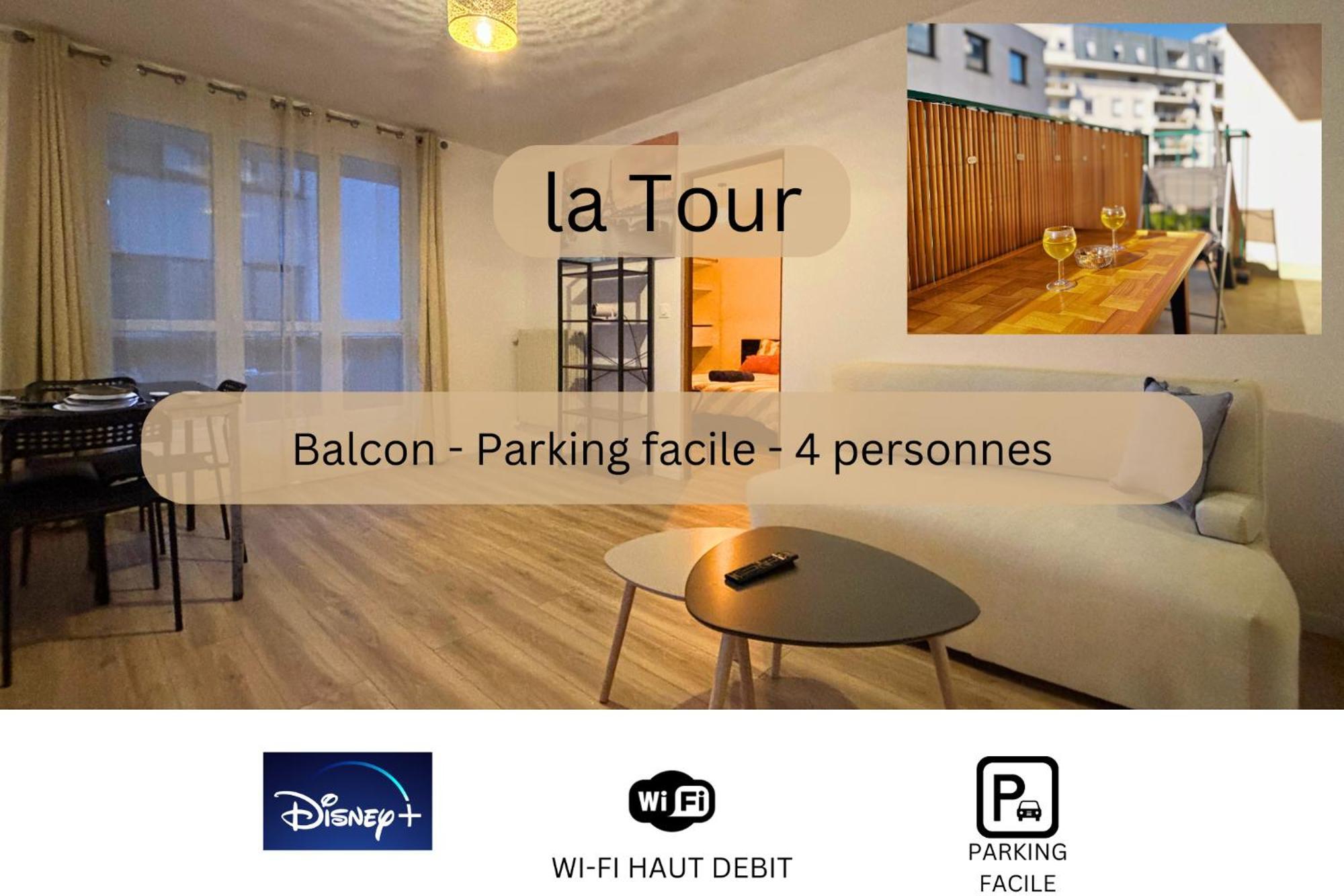 La Tour - Tout Confort - Hypercentre - Balcon #Sirdest ฟรังกงวิลล์ ภายนอก รูปภาพ